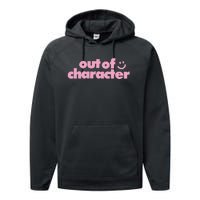 Outofcharacter Out Of Character Gender Reveal Performance Fleece Hoodie