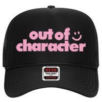 Outofcharacter Out Of Character Gender Reveal High Crown Mesh Back Trucker Hat