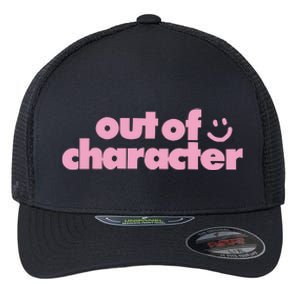 Outofcharacter Out Of Character Gender Reveal Flexfit Unipanel Trucker Cap