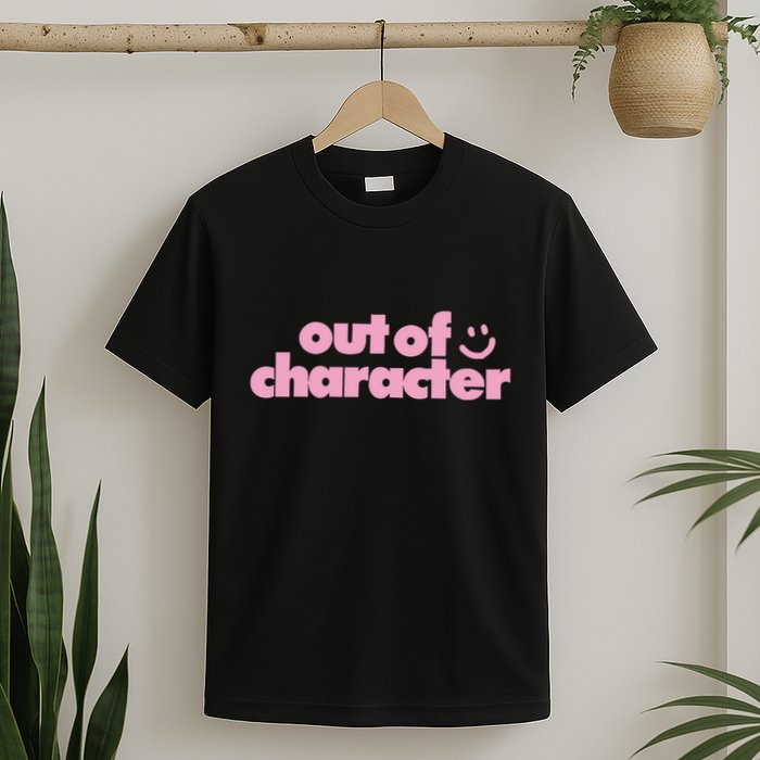 Outofcharacter Out Of Character Gender Reveal T-Shirt