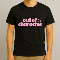 Outofcharacter Out Of Character Gender Reveal T-Shirt