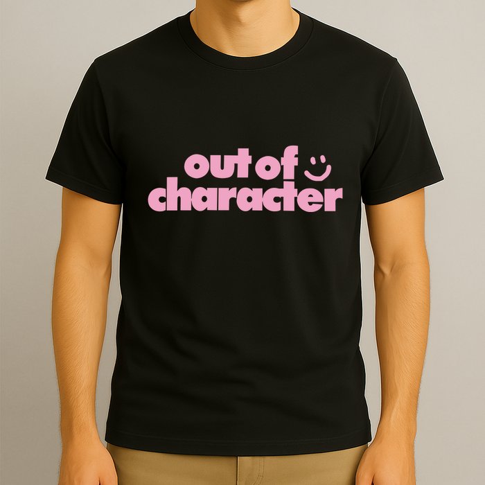 Outofcharacter Out Of Character Gender Reveal T-Shirt