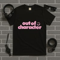Outofcharacter Out Of Character Gender Reveal T-Shirt