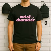 Outofcharacter Out Of Character Gender Reveal T-Shirt