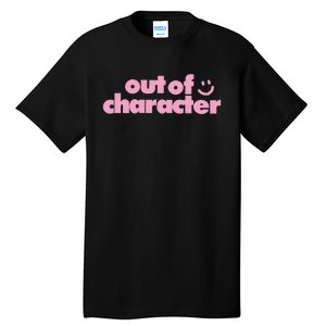 Outofcharacter Out Of Character Gender Reveal Tall T-Shirt