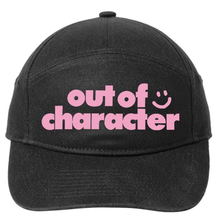 Outofcharacter Out Of Character Gender Reveal 7-Panel Snapback Hat