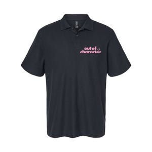 Outofcharacter Out Of Character Gender Reveal Softstyle Adult Sport Polo