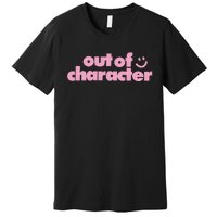 Outofcharacter Out Of Character Gender Reveal Premium T-Shirt