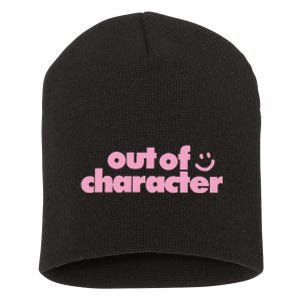 Outofcharacter Out Of Character Gender Reveal Short Acrylic Beanie