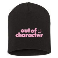 Outofcharacter Out Of Character Gender Reveal Short Acrylic Beanie