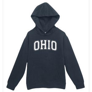 Ohio Oh Ohioan White Text Urban Pullover Hoodie