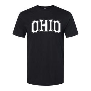 Ohio Oh Ohioan White Text Softstyle CVC T-Shirt