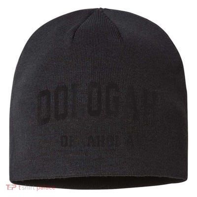 Oologah Oklahoma OK Vintage Athletic Sports Design Sustainable Beanie