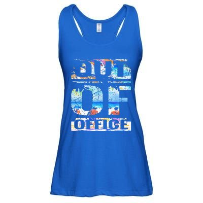 Out Of Office Vacation and Retirement Ladies Essential Flowy Tank