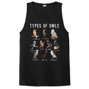 Owl Owl Owl Lover Tee Owl Gift Owl PosiCharge Competitor Tank