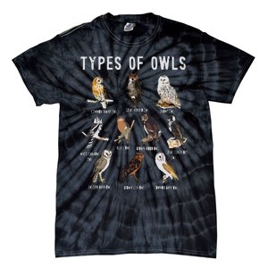 Owl Owl Owl Lover Tee Owl Gift Owl Tie-Dye T-Shirt