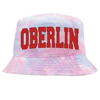 Oberlin Oh Ohio Varsity Style Usa Vintage Sports Gift Tie-Dyed Bucket Hat