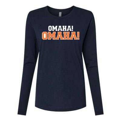 Omaha Omaha Womens Cotton Relaxed Long Sleeve T-Shirt