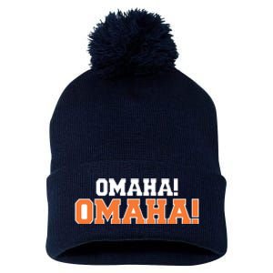 Omaha Omaha Pom Pom 12in Knit Beanie