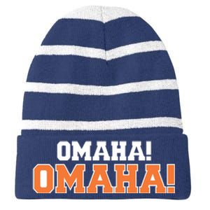 Omaha Omaha Striped Beanie with Solid Band