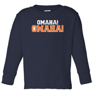 Omaha Omaha Toddler Long Sleeve Shirt