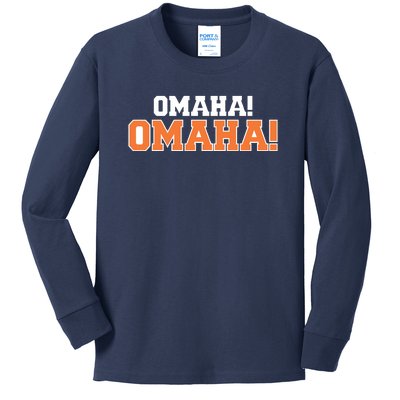 Omaha Omaha Kids Long Sleeve Shirt