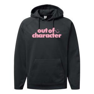 Outofcharacter Out Of Character Gender Reveal Performance Fleece Hoodie