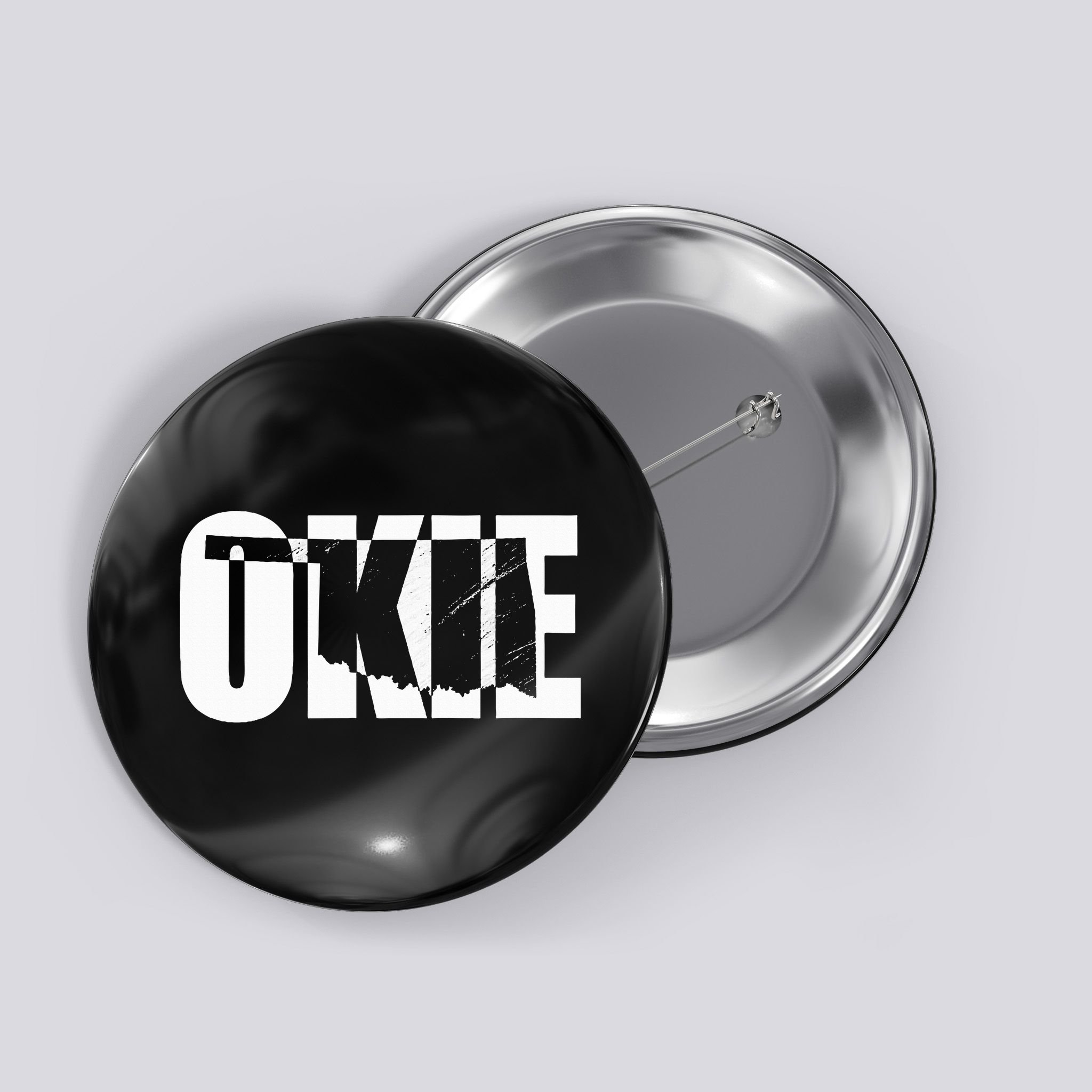 Okie Oklahoma Proud Button