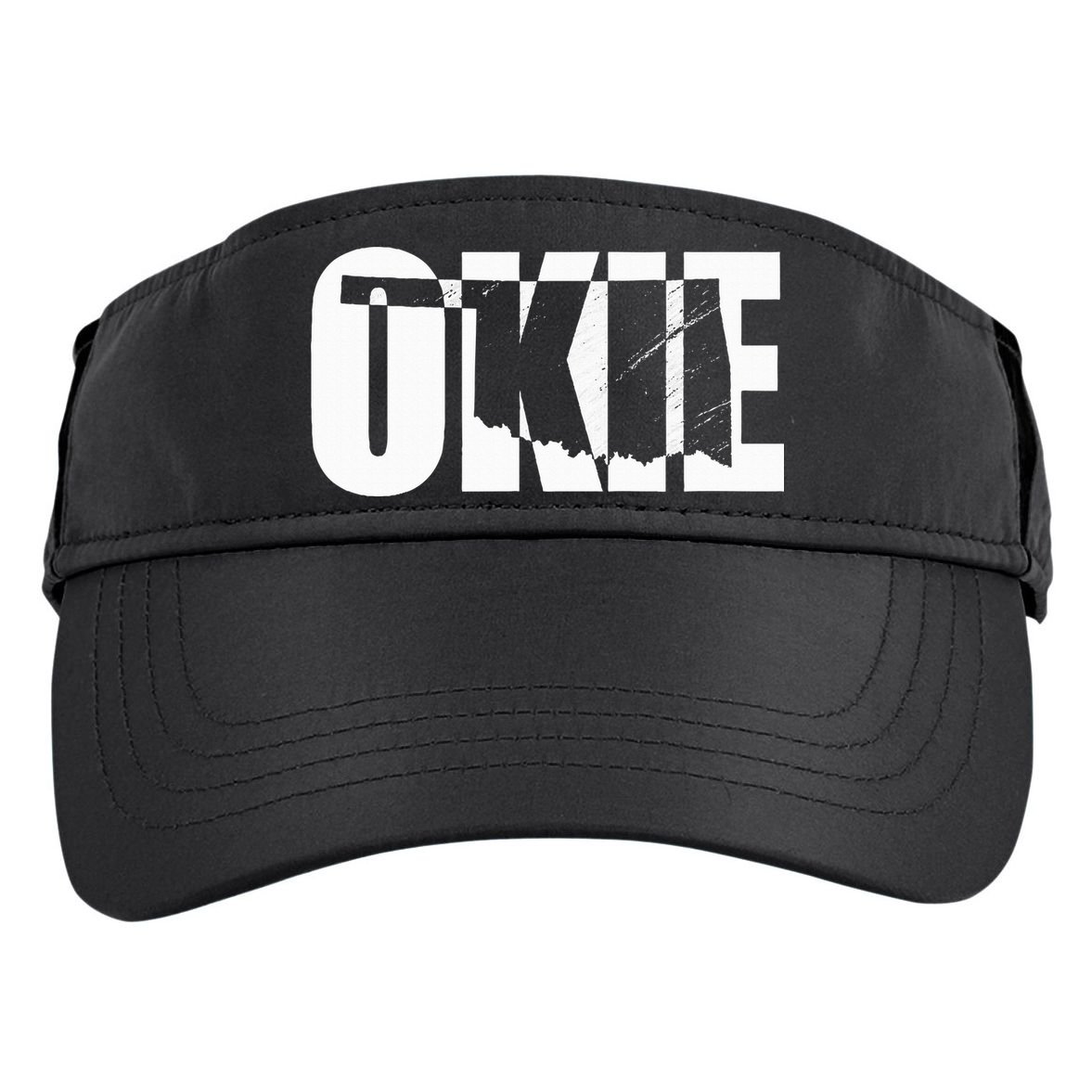Okie Oklahoma Proud Adult Drive Performance Visor