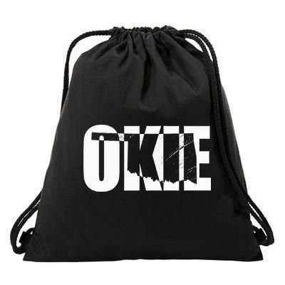 Okie Oklahoma Proud Drawstring Bag