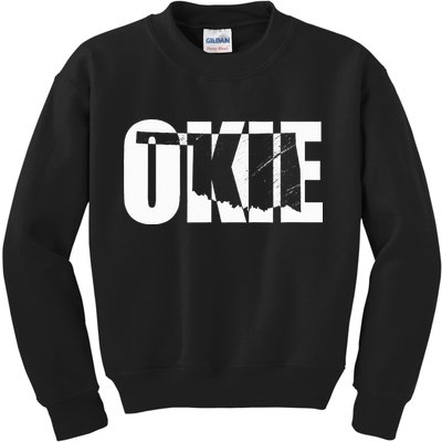 Okie Oklahoma Proud Kids Sweatshirt