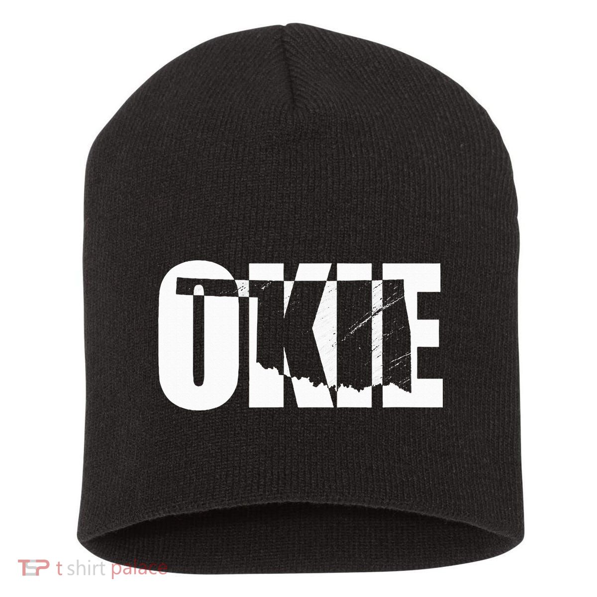 Okie Oklahoma Proud Short Acrylic Beanie