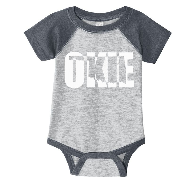 Okie Oklahoma Proud Infant Baby Jersey Bodysuit