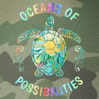 Oceans of Possibilities Summer Reading 2022 Librarian Whale Legacy Tie Dye Trucker Hat