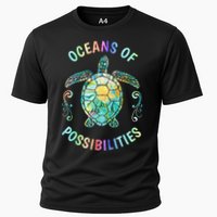 Oceans of Possibilities Summer Reading 2022 Librarian Whale Performance Shirt
