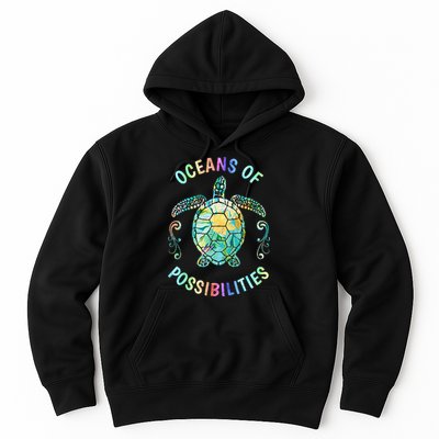 Oceans of Possibilities Summer Reading 2022 Librarian Whale Hoodie