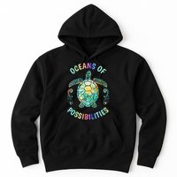 Oceans of Possibilities Summer Reading 2022 Librarian Whale Hoodie