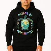 Oceans of Possibilities Summer Reading 2022 Librarian Whale Hoodie