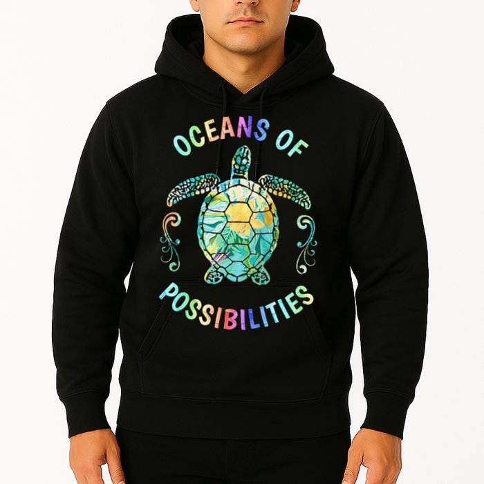 Oceans of Possibilities Summer Reading 2022 Librarian Whale Hoodie