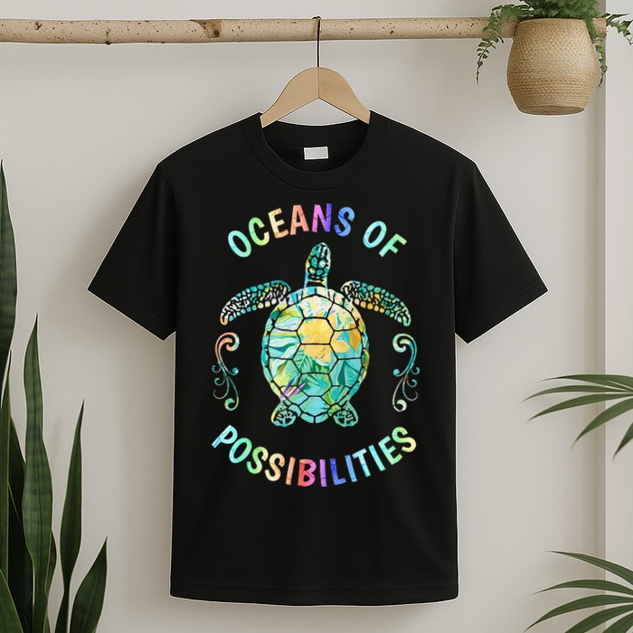 Oceans of Possibilities Summer Reading 2022 Librarian Whale T-Shirt