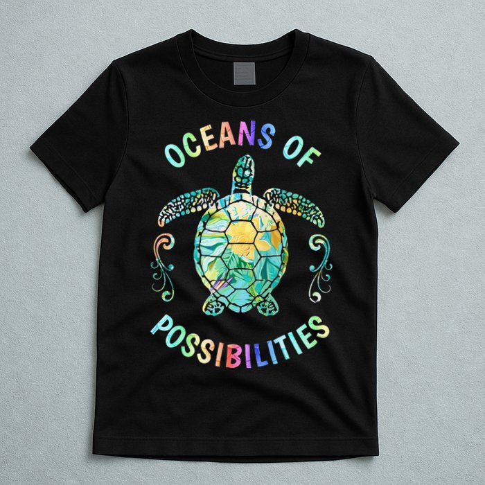 Oceans of Possibilities Summer Reading 2022 Librarian Whale T-Shirt