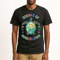 Oceans of Possibilities Summer Reading 2022 Librarian Whale Tall T-Shirt