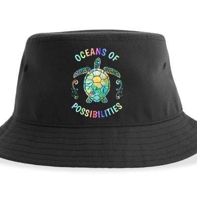 Oceans of Possibilities Summer Reading 2022 Librarian Whale Sustainable Bucket Hat