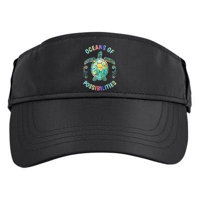 Oceans of Possibilities Summer Reading 2022 Librarian Whale Adult Drive Performance Visor