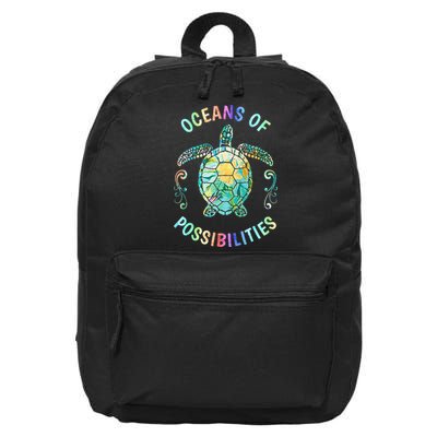 Oceans of Possibilities Summer Reading 2022 Librarian Whale 16 in Basic Backpack