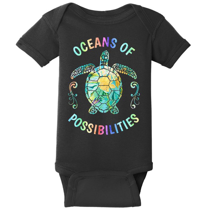 Oceans of Possibilities Summer Reading 2022 Librarian Whale Baby Bodysuit