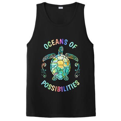 Oceans of Possibilities Summer Reading 2022 Librarian Whale PosiCharge Competitor Tank