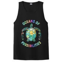 Oceans of Possibilities Summer Reading 2022 Librarian Whale PosiCharge Competitor Tank