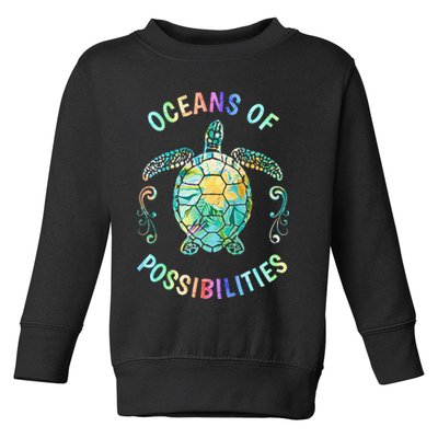 Oceans of Possibilities Summer Reading 2022 Librarian Whale Toddler Sweatshirt