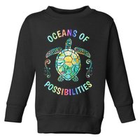 Oceans of Possibilities Summer Reading 2022 Librarian Whale Toddler Sweatshirt